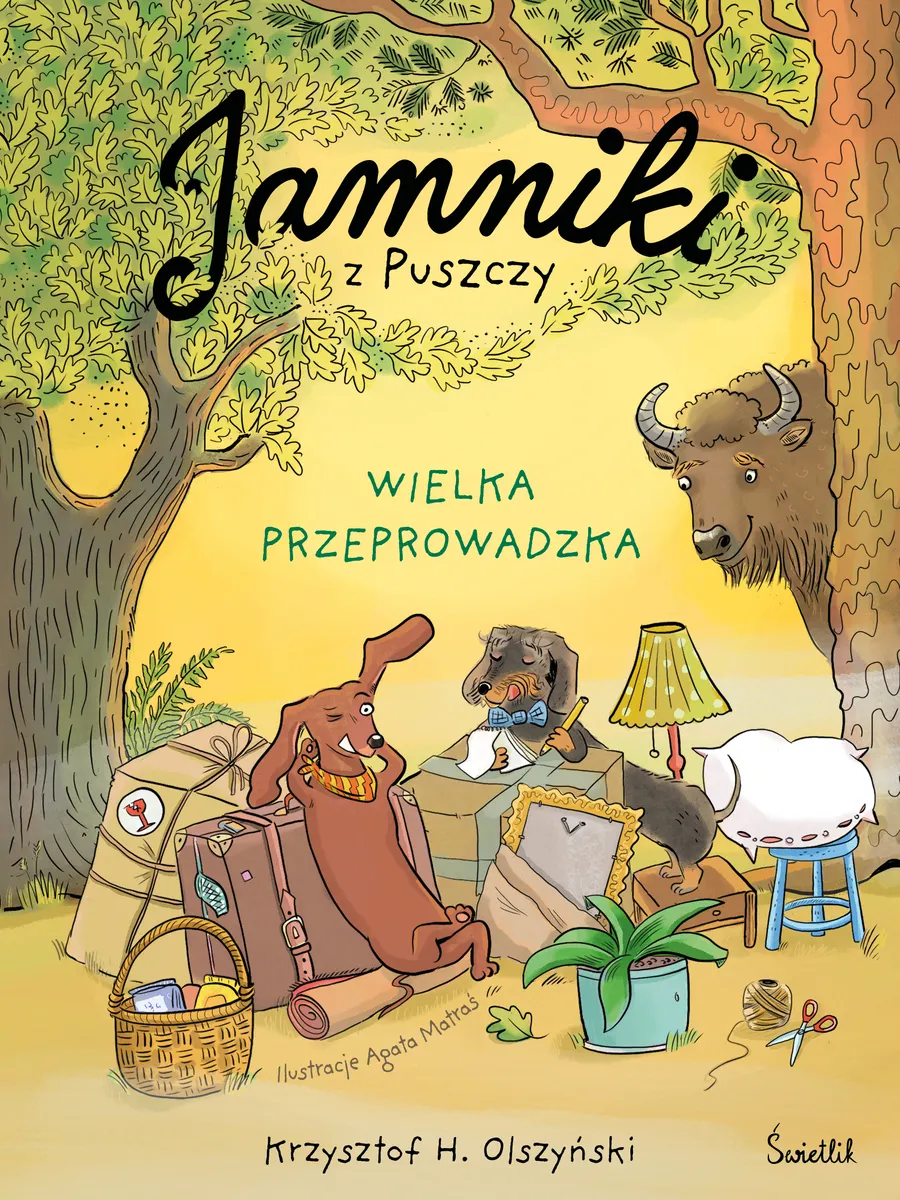 Wielka przeprowadzka. Jamniki z Puszczy  9788384175095
