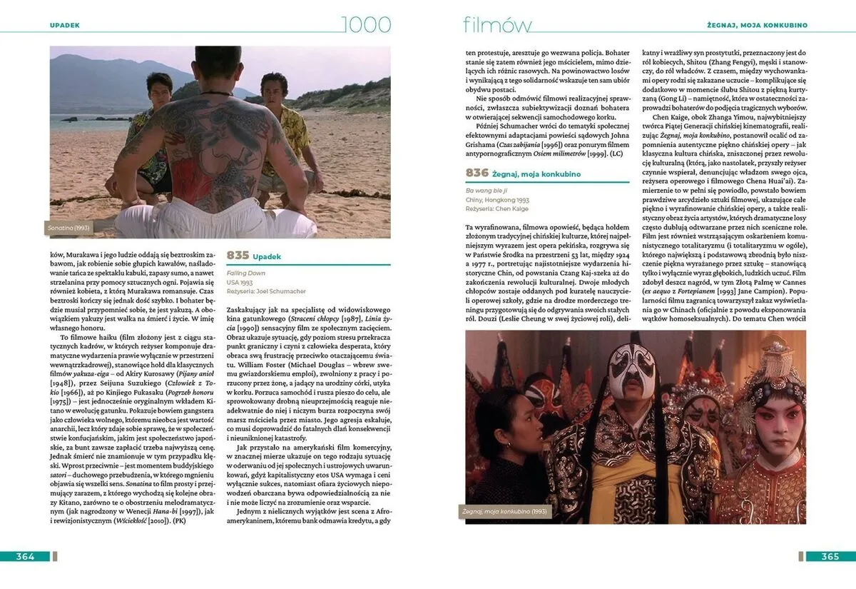 1000 filmów, które tworzą historię kina 9788382746488