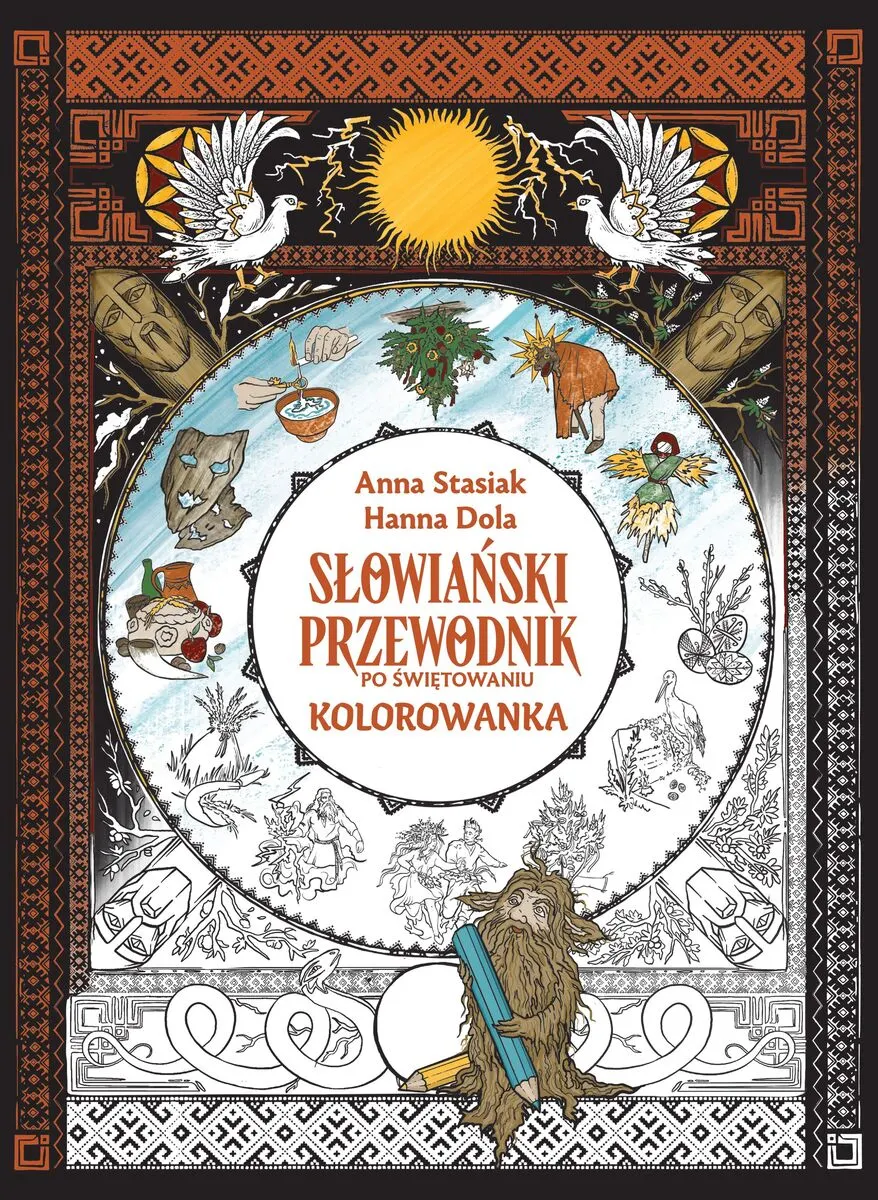 Słowiański przewodnik po świętowaniu. Kolorowanka  9788369007205