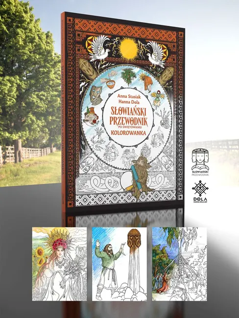 Słowiański przewodnik po świętowaniu. Kolorowanka 9788369007205