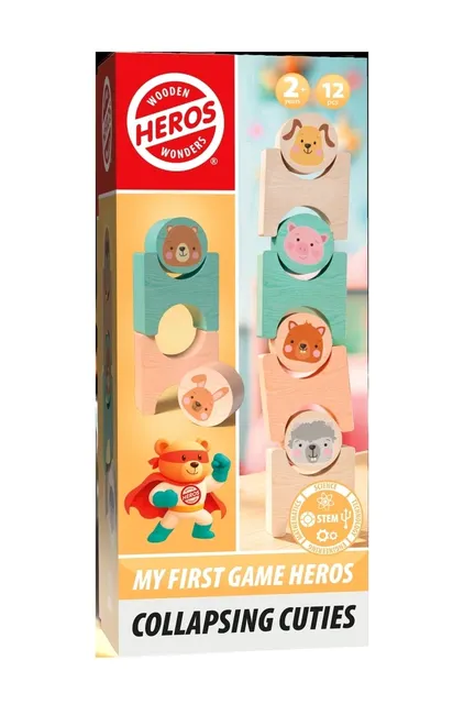 Heros Moja pierwsza Gra drewniana Opadające Słodziaki 4255870200357