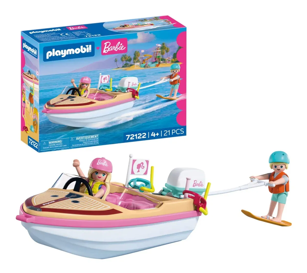 Playmobil Barbie Łódź przygodowa 72122  4008789721228