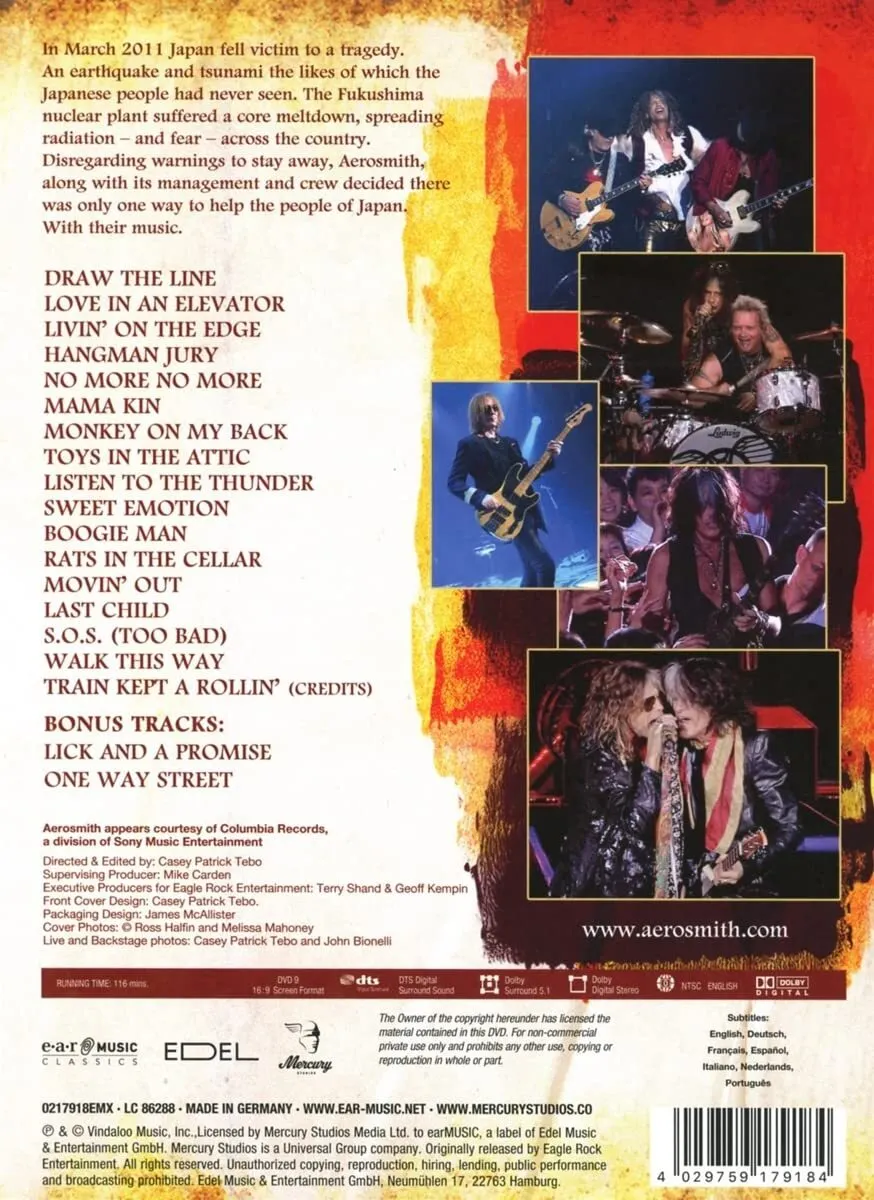 Rock For The Rising Sun (DVD) 4029759179184