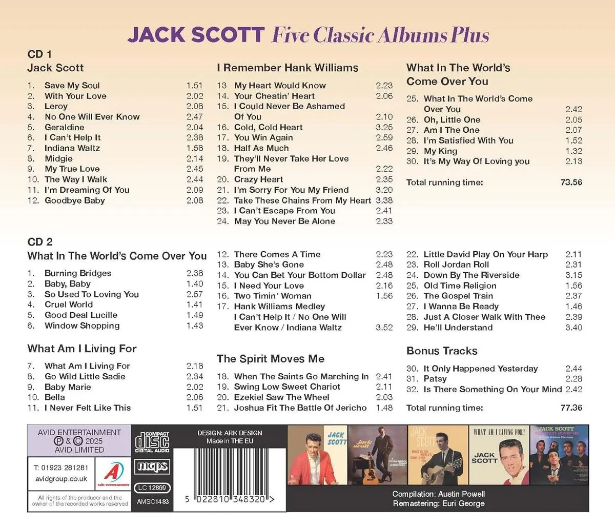 Five Classic Albums Plus (2 CD) 5022810348320