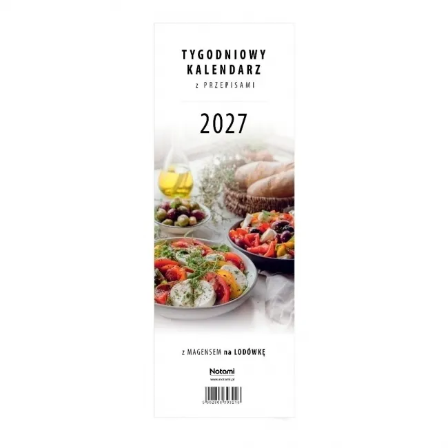 Kalendarz 2027 Z Przepisami z Magnesem na lodówkę  5902806393216