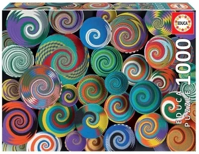 Puzzle 1000 Afrykańskie kosze G3  8412668190207