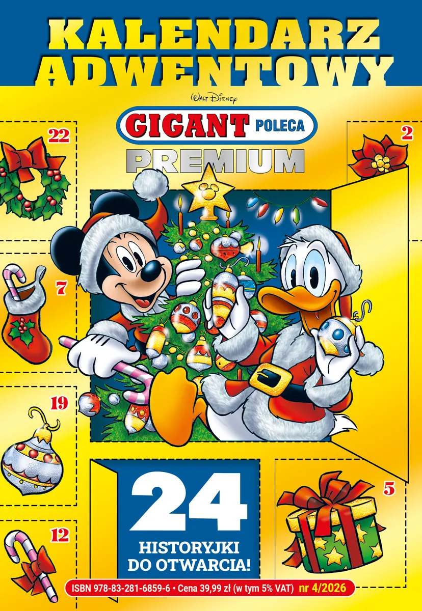 Gigant Poleca Premium. Tom 4/2026. Kalendarz adwentowy  9788328168596