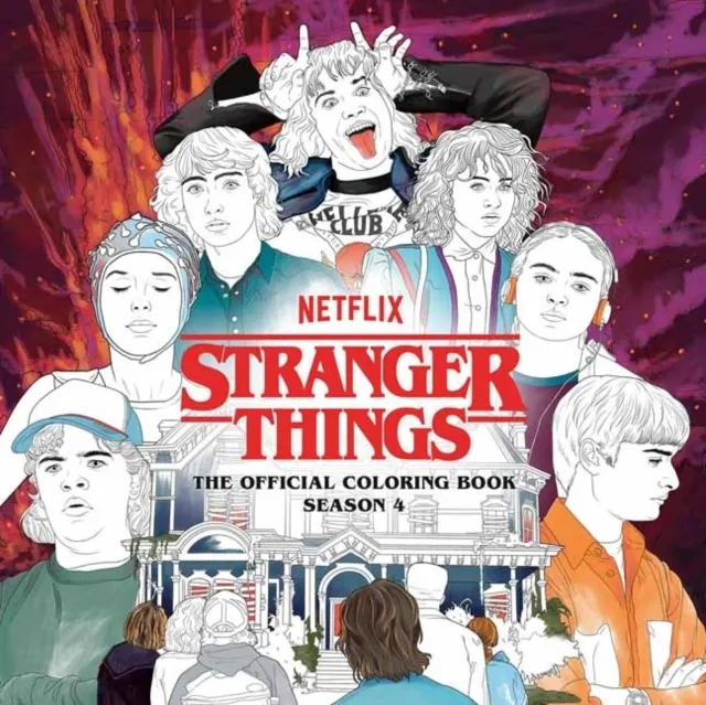 Stranger Things: The Official Coloring Book, Season 4  9780593581827