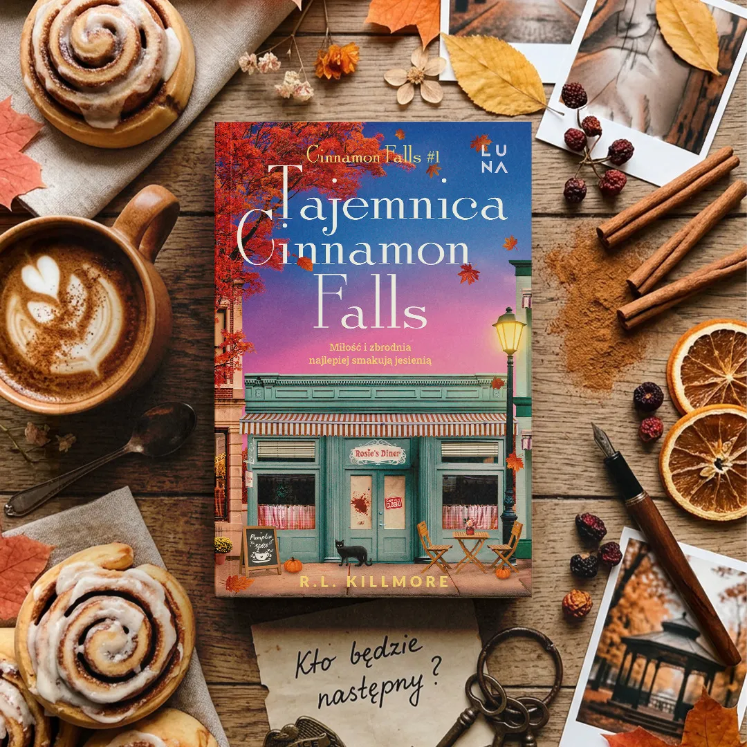 Cinnamon Falls. 1. Tajemnica Cinnamon Falls 9788368851144