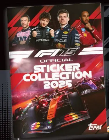 Album z naklejkami F1 2025 Sticker Collection 5053307077898