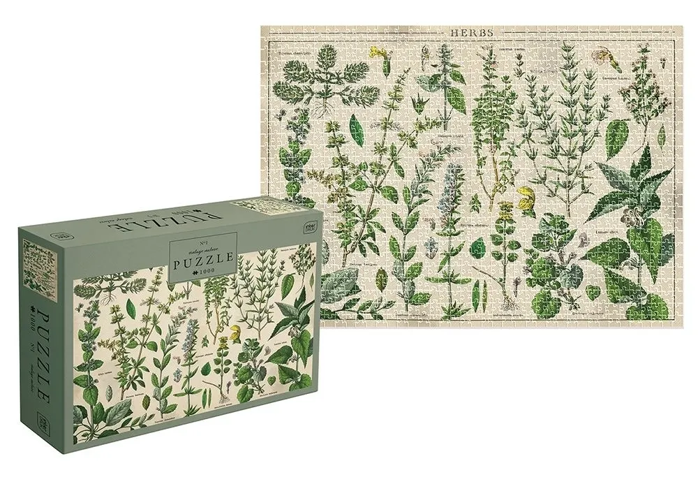 Puzzle 1000: Vintage Nature 1 - Herbs 5902277385062