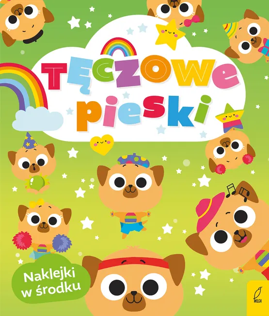 Tęczowe zwierzaki. Tęczowe pieski 9788383192185