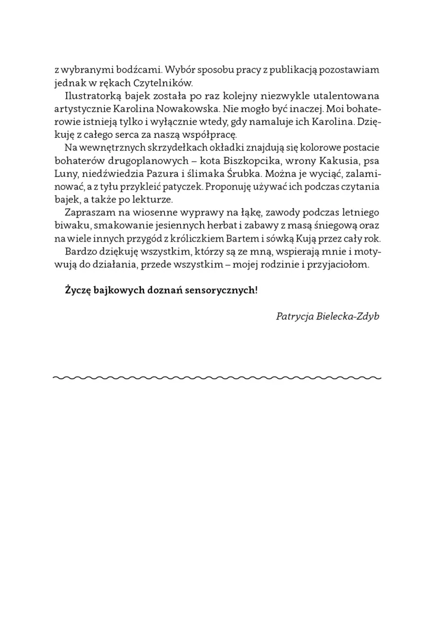 Cztery pory roku u króliczka Barta i sówki Kui. Bajki sensoryczne 9788383099422