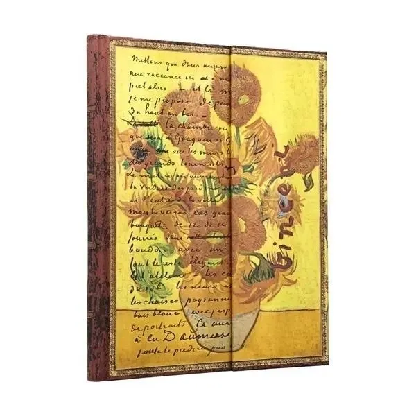 Notatnik w linie Van Gogh Sunflower Ultra  9780349715186