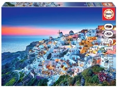 Puzzle 1500 Santorini/Grecja G3  8412668190405