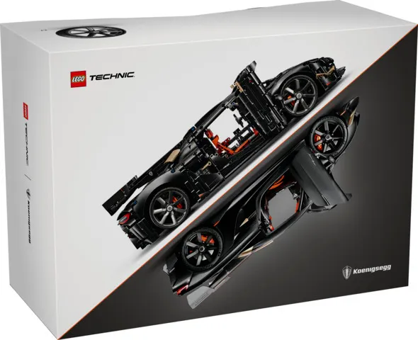 LEGO Technic Koenigsegg Sadair's Spear Megacartechnic 42232 5702018067086