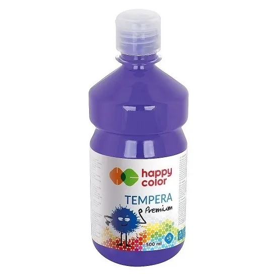 Farba tempera 500 ml - fioletowa  5905130107238