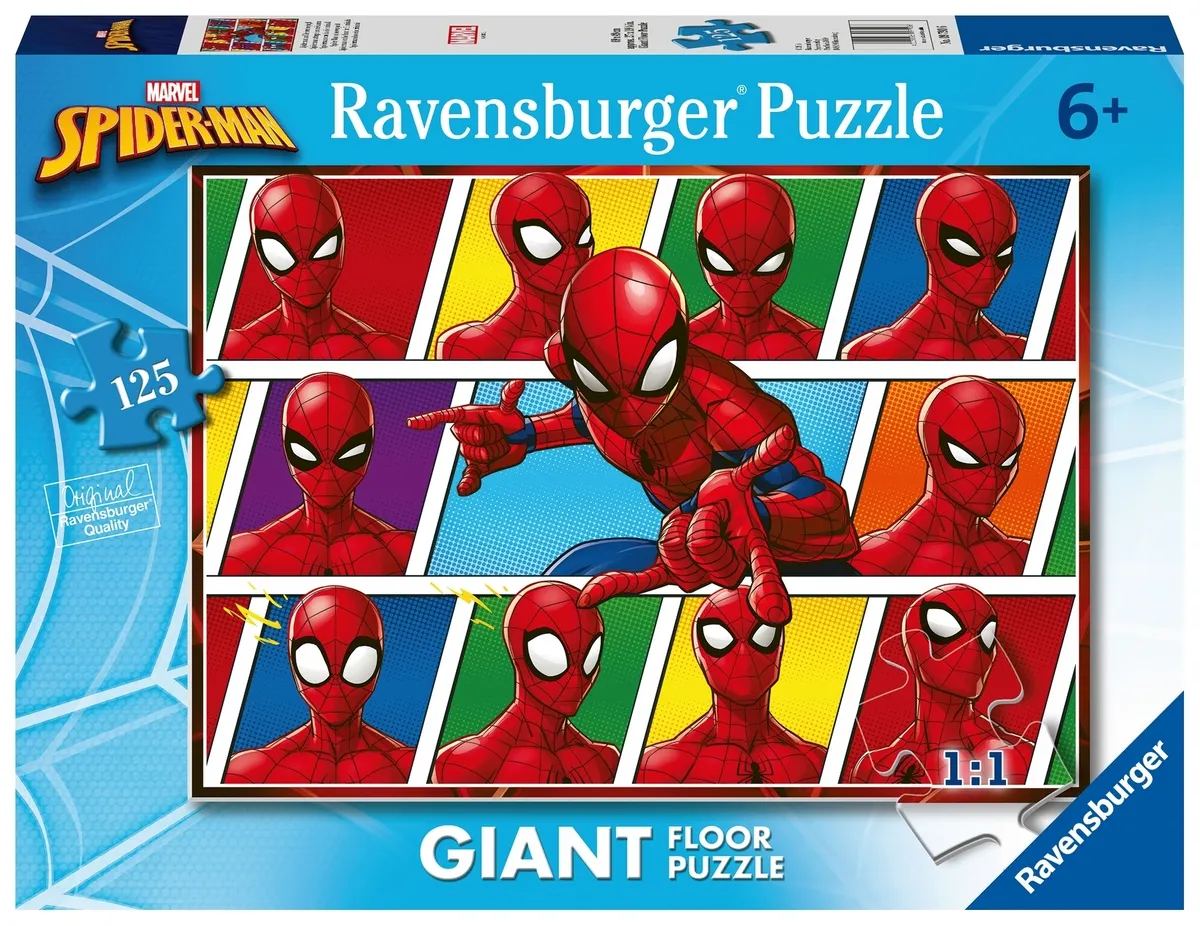 Puzzle 125 Spiderman Giant  4005556097906