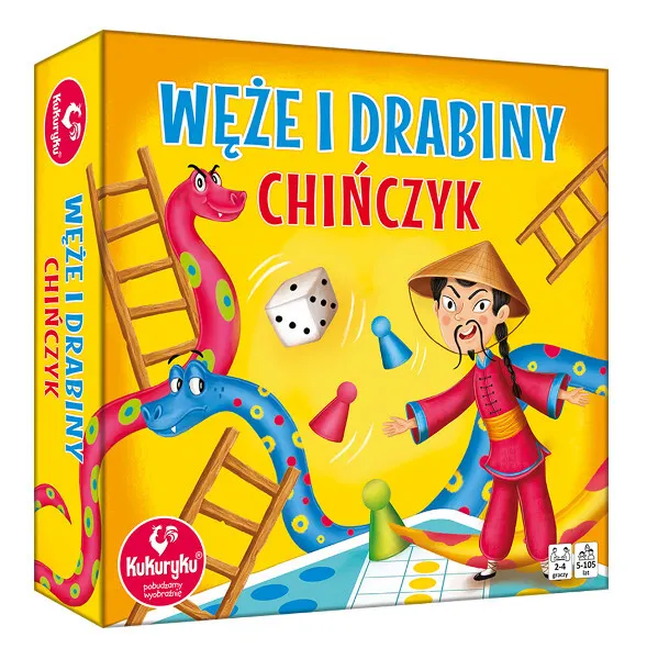 Węże i drabiny & Chińczyk  5901738564954