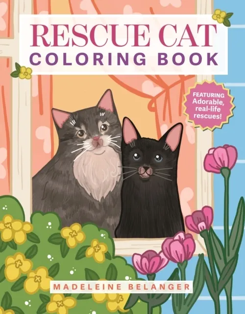 Rescue Cat Coloring Book 9781964487458