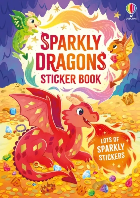 Sparkly Dragons Sticker Book  9781836047599