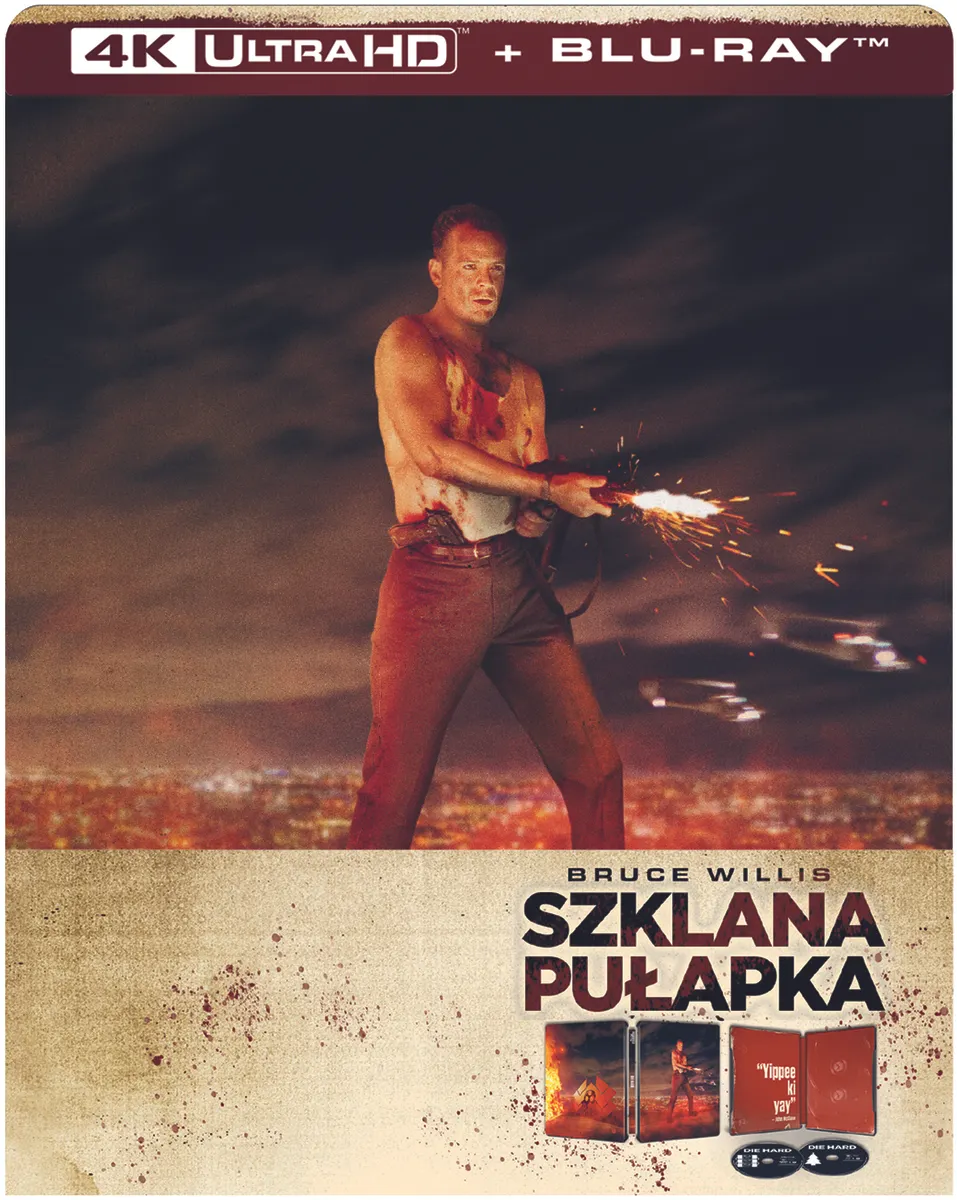 Szklana pułapka&nbsp;(2 Blu-ray 4K Steelbook) 7321940511535