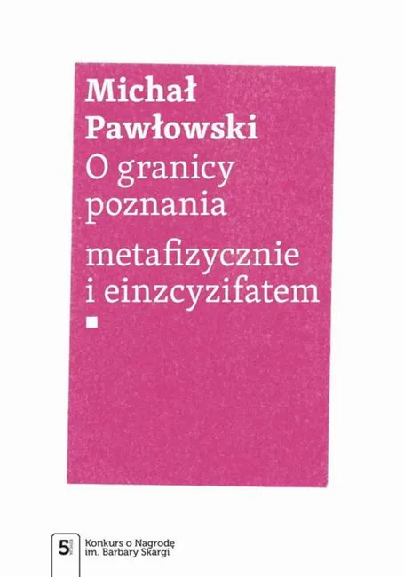 O granicy poznania 9788301219758