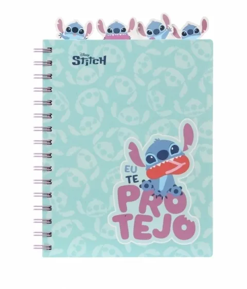 Coolpack, Kołobrulion B5/100k z główkami kratka Disney Fashion - Stitch pastel (75088PTR)  