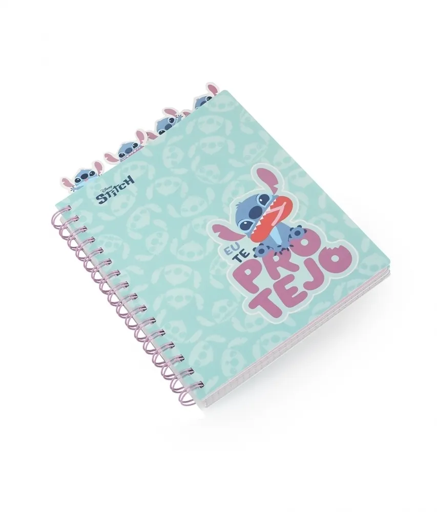 Coolpack, Kołobrulion B5/100k z główkami kratka Disney Fashion - Stitch pastel (75088PTR) 5903686375088