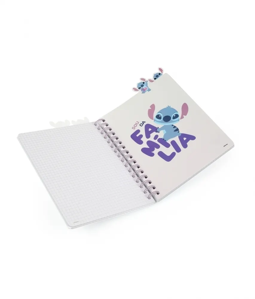 Coolpack, Kołobrulion B5/100k z główkami kratka Disney Fashion - Stitch pastel (75088PTR) 5903686375088