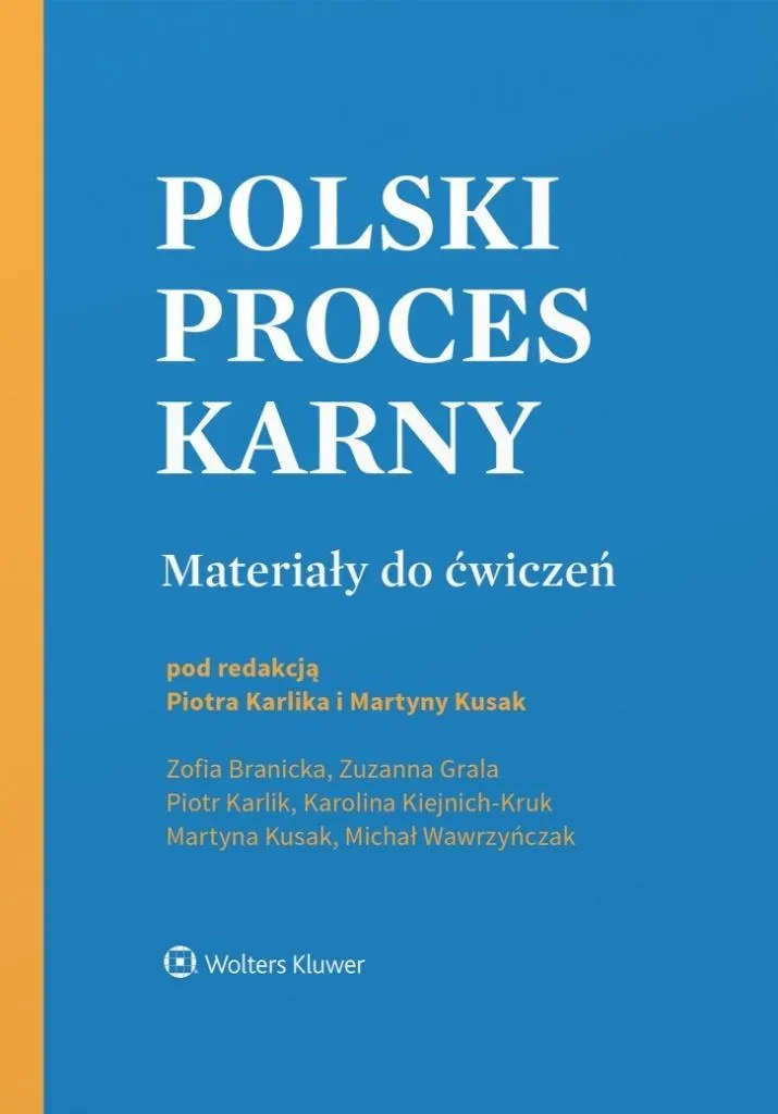 Polski proces karny. Materiały do ćwiczeń  9788383901701