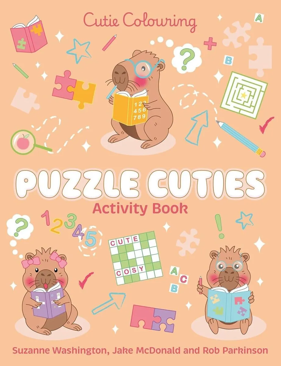 Puzzle Cuties Activity PB  9780702348624