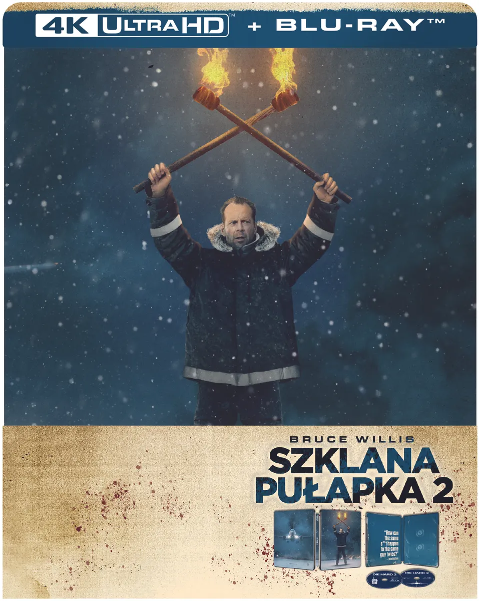 Szklana pułapka 2 (2 Blu-ray 4K Steelbook) 7321940511542