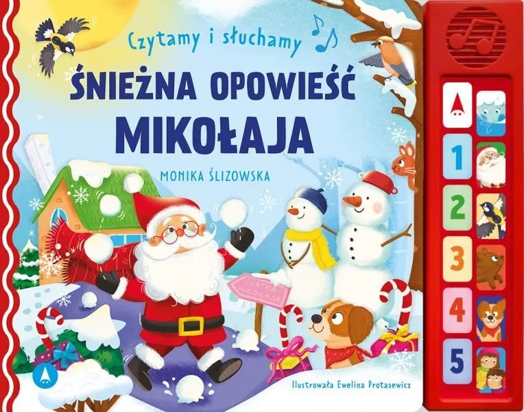Czytamy i słuchamy. Śnieżna opowieść Mikołaja  9788383982120