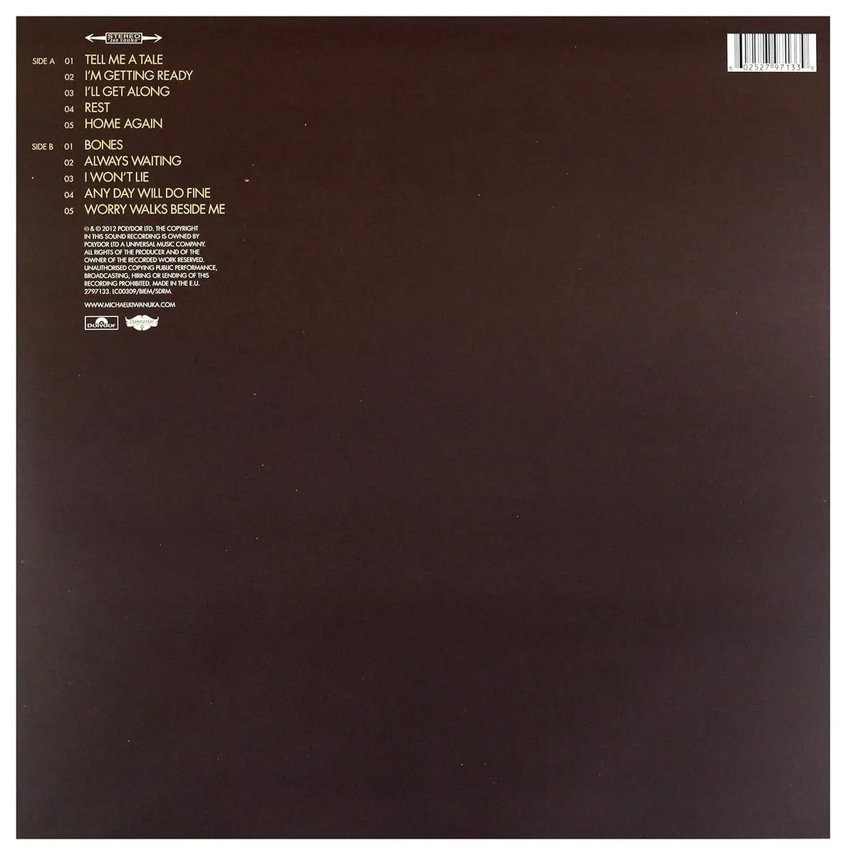 Home Again (Vinyl) 602527971339