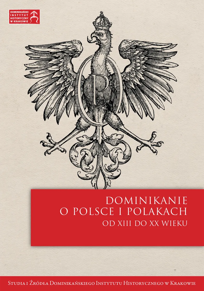 Okładka:Dominikanie kontraty pruskiej wobec Polski (XIII–XIX w.) 