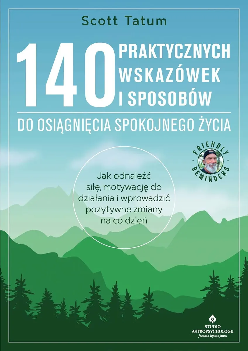 140 praktycznych wskazówek i sposobów do osiągnięcia spokojnego życia. Jak odnaleźć siłę, motywację  9788383018584