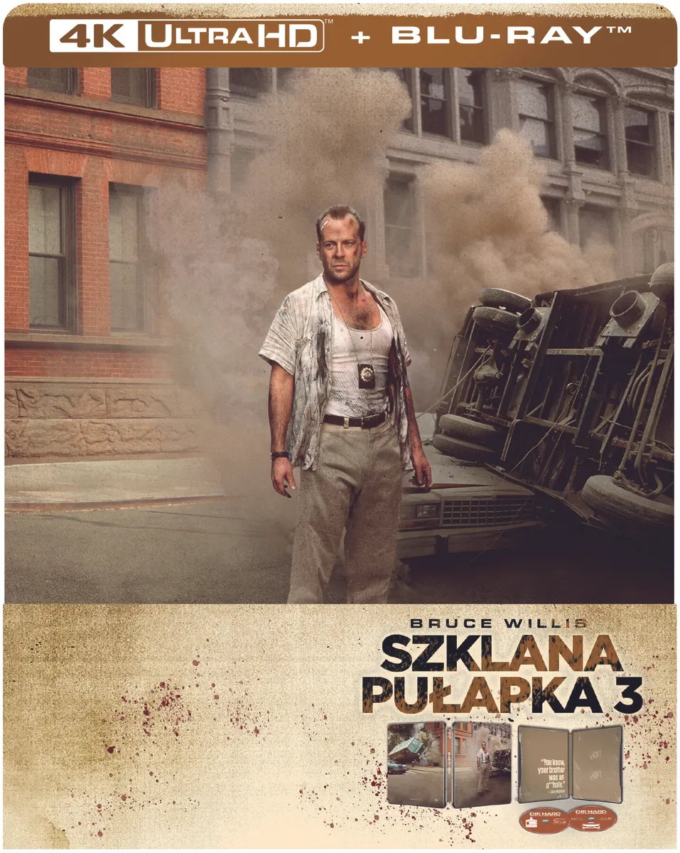Szklana pułapka 3 (2 Blu-ray 4K Steelbook) 7321940511559