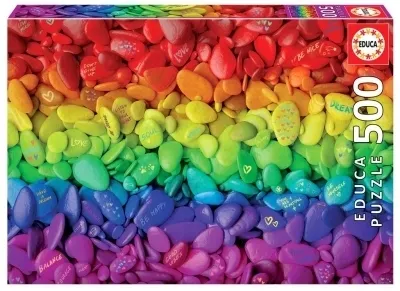 Puzzle 500 Kolorowe kamienie G3  8412668192485