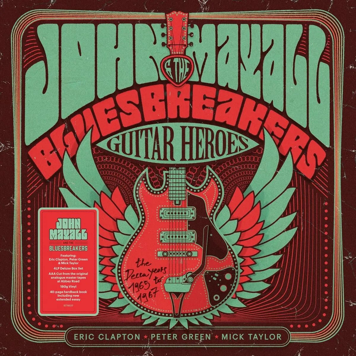 Guitar Heroes: The Decca Years 1965–1967 (5 CD)  0199957741354