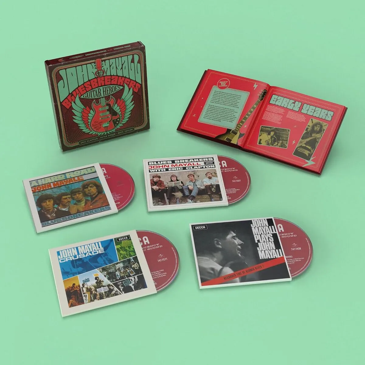 Guitar Heroes: The Decca Years 1965–1967 (5 CD) 0199957741354