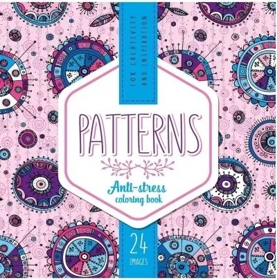 Kolorowanka antystresowa 200x200 12 Patterns  4823089206660
