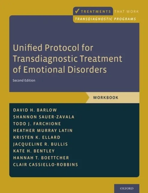 Unified Protocol for Transdiagnostic Treatment of Emotional Disorders  9780190686017
