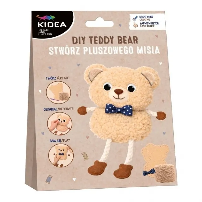 Kidea, Stwórz pluszowego misia  5906601704512