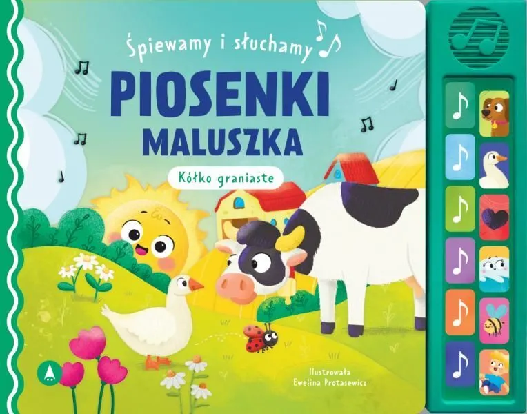 Śpiewamy i słuchamy. Piosenki maluszka. Kółko graniaste  9788383980850