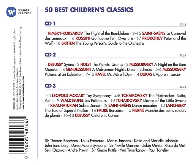 50 Best Children's Classics 0190295481667