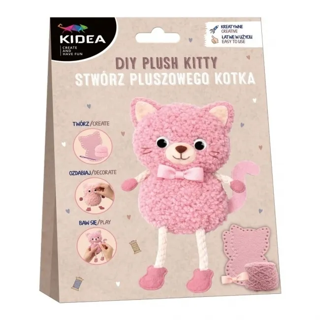 Kidea, Stwórz pluszowego kotka  5906601704529