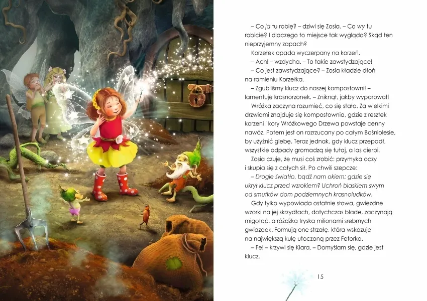 Zosia Gwiezdnoskrzydła. Opowieści z magicznego Baśniolasu 9788368085655