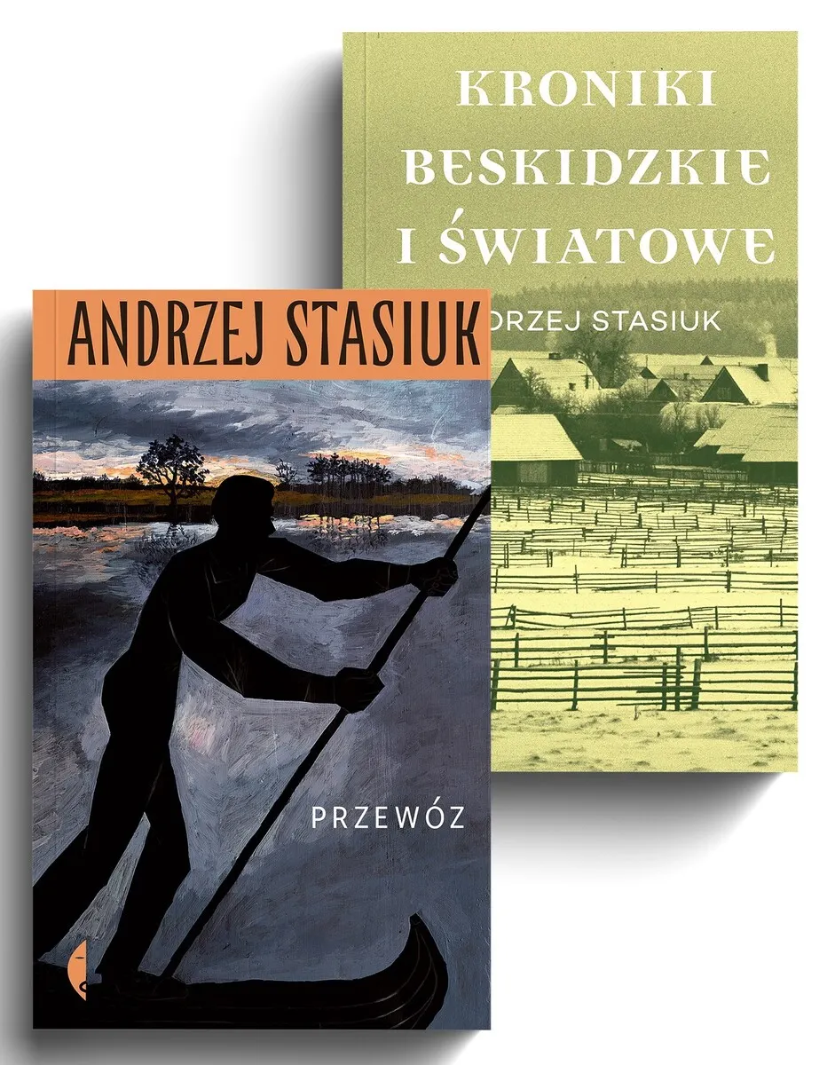 Pakiet Andrzej Stasiuk - mistrz obserwacji: Przewóz / Kroniki beskidzkie i światowe  9788383964157
