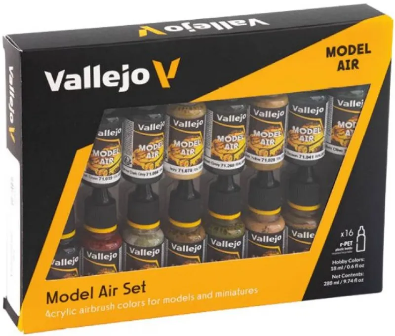Vallejo: 71.208 - Model Air - German WWII Europe & Af (16 x 17 ml)  8429551712088